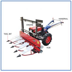 Paddy Wheat Harvester Soybean Combine Harvester Agricultural Machine