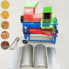 soya bean thresher machine rice sorghum thresher corn peeling machinecorn sheller machine
