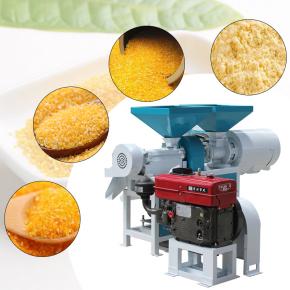 Maize Skin Peeling Corn Flour Processing Plant Maize Flour Mill Machine Feed Processing Machinery