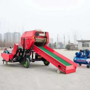 Round Bale Forage Silage Compress Corn Maize Baler Hay Wrapping Machine