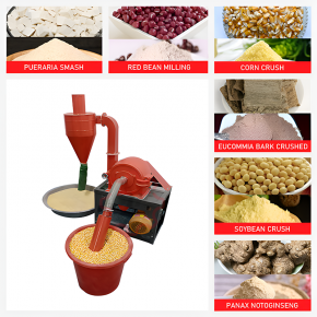 Automatic Grain Pulverizer Grinding Equipment Crusher Maize Corn Disc Mill