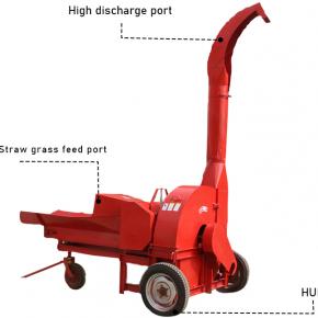 Chaff Cutter Grass Animal Machine Grass Shredding Machine Feed Processing Machines